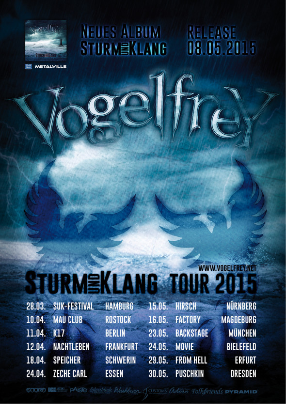 Vogelfrey Sturmklang Tour 2015
